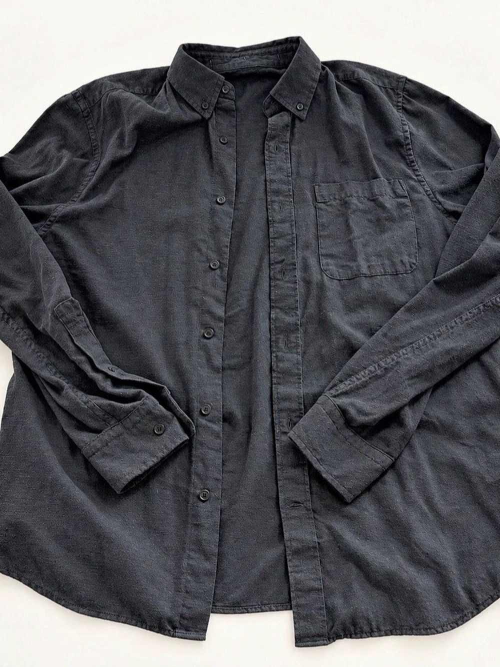 Men's Black Button Down Shirt Like New